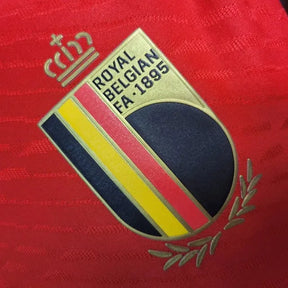 Camisa Bélgica Home 22/23 - Jogador Masculina Vermelha - Netmantos