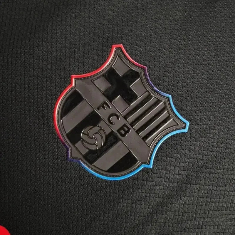 Camisa Barcelona COLDPLAY Away 24/25 - Torcedor Masculina Preta - Netmantos
