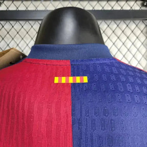 Camisa Barcelona COLDPLAY Home 24/25 - Jogador Masculina Azul e Vermelho - Netmantos