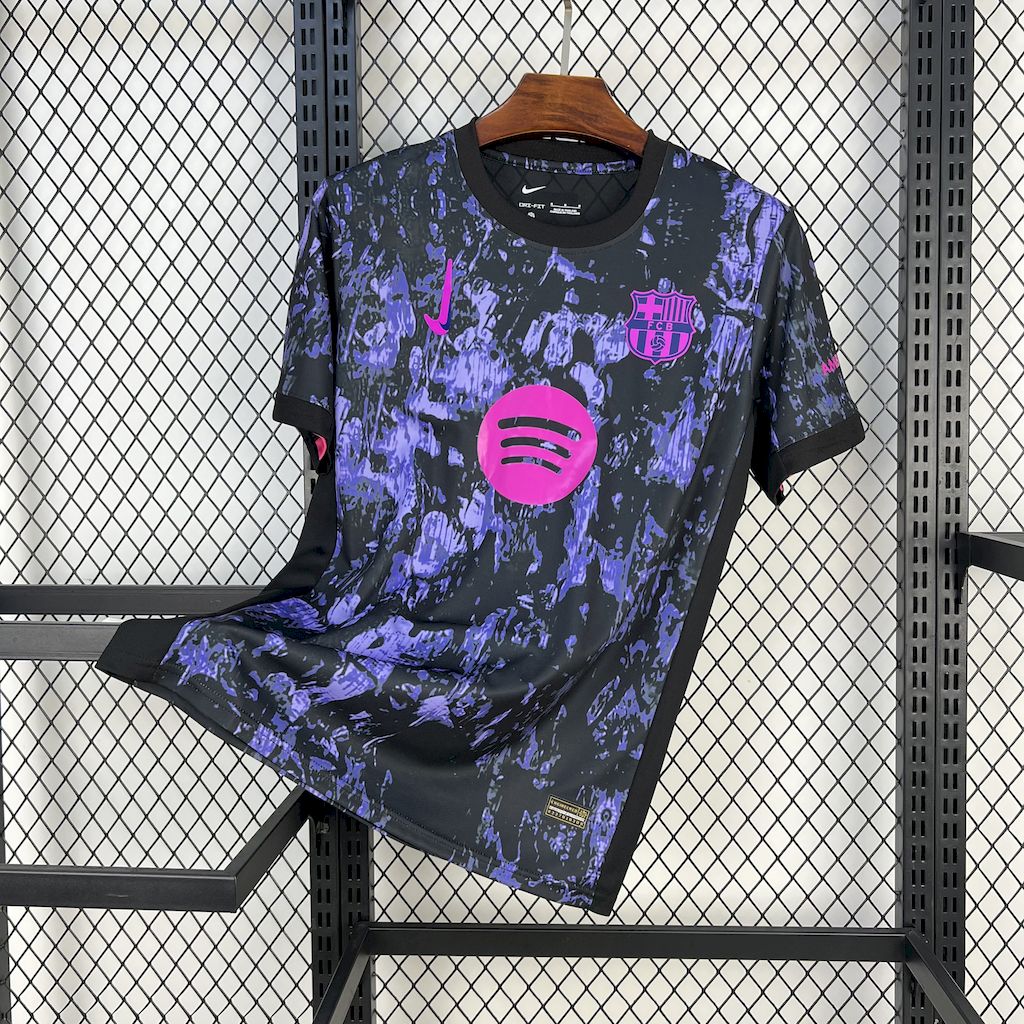 Barcelona Special Edition 25/26 Shirt - Men's Fan Black and Purple