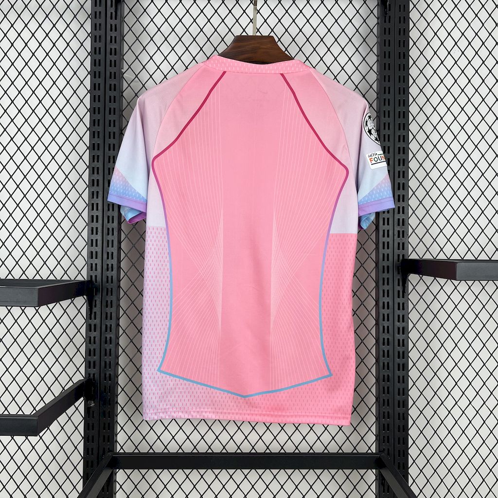 Barcelona Special Edition 25/26 Fan Shirt - Men's Pink Reflective