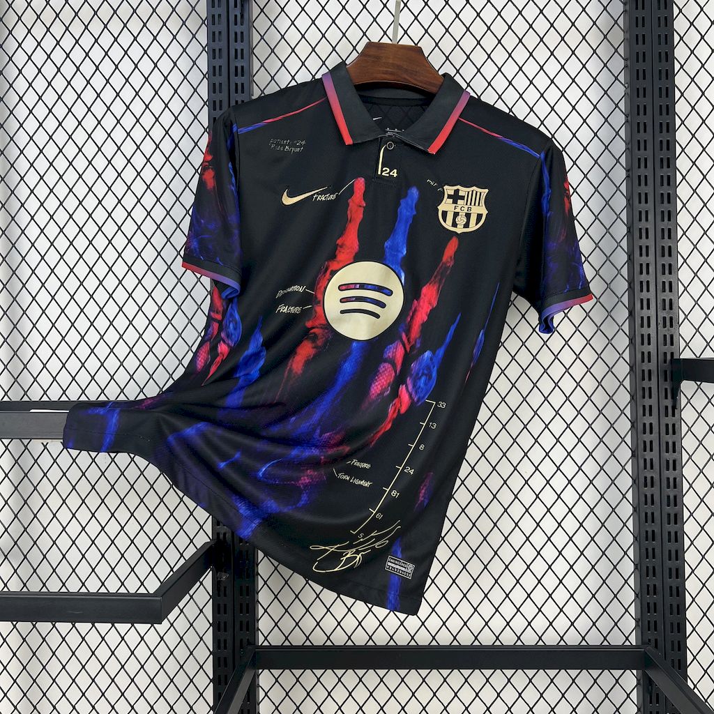 Barcelona Special Edition Kobe Bryant 25/26 Shirt - Men's Fan Black