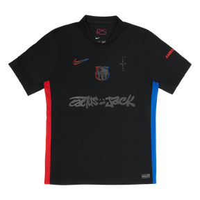 Barcelona TRAVIS SCOTT Away 24/25 Shirt - Men's Fan Black