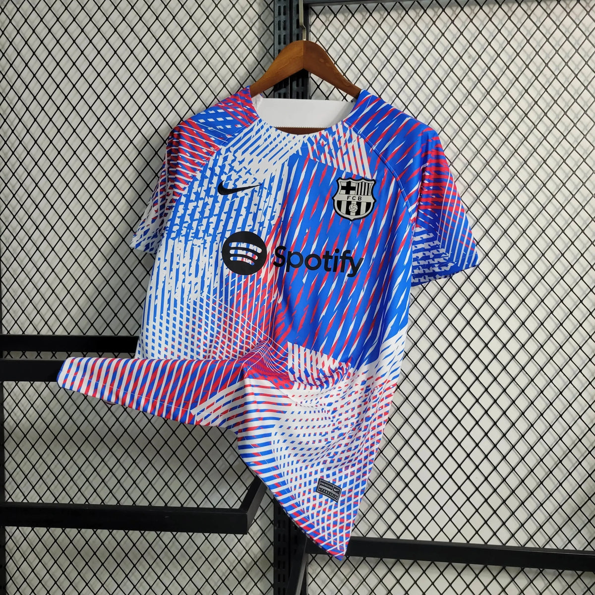 Camisa Barcelona Treino 23/24 - Torcedor Masculina Azul - Netmantos