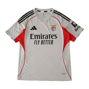 Benfica Away Shirt 25/26 - Men's White Fan Shirt