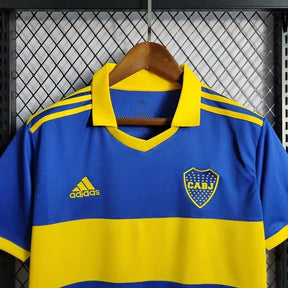 Camisa Boca Juniors Home 22/23 - Torcedor Masculina Azul e Amarela - Netmantos
