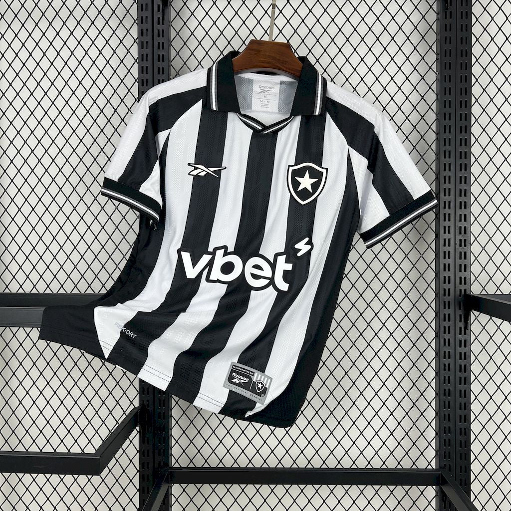 Bota Fogo Home Shirt 25/26 - Men's Striped Fan Shirt