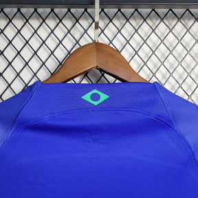Camisa Brasil Away 22/23 - Torcedor Feminina Azul - Netmantos