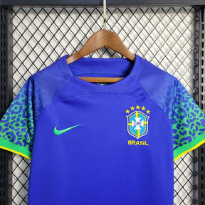Camisa Brasil Away 22/23 - Torcedor Feminina Azul - Netmantos