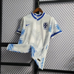 Camisa Brasil Edição Especial 22/23 - Torcedor Masculina Branca e Azul - Netmantos
