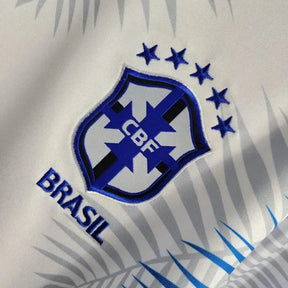 Camisa Brasil Edição Especial 22/23 - Torcedor Masculina Branca e Azul - Netmantos