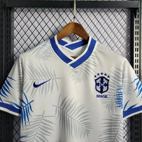 Camisa Brasil Edição Especial 22/23 - Torcedor Masculina Branca e Azul - Netmantos