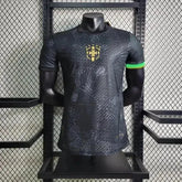 Camisa Brasil GOAT Neymar - Jogador Masculina Preta Comma Football - Netmantos
