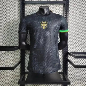 Camisa Brasil GOAT Neymar - Jogador Masculina Preta Comma Football - Netmantos