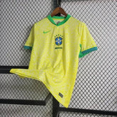 Camisa Brasil Home 24/25 - Torcedor Masculina Amarela - Netmantos
