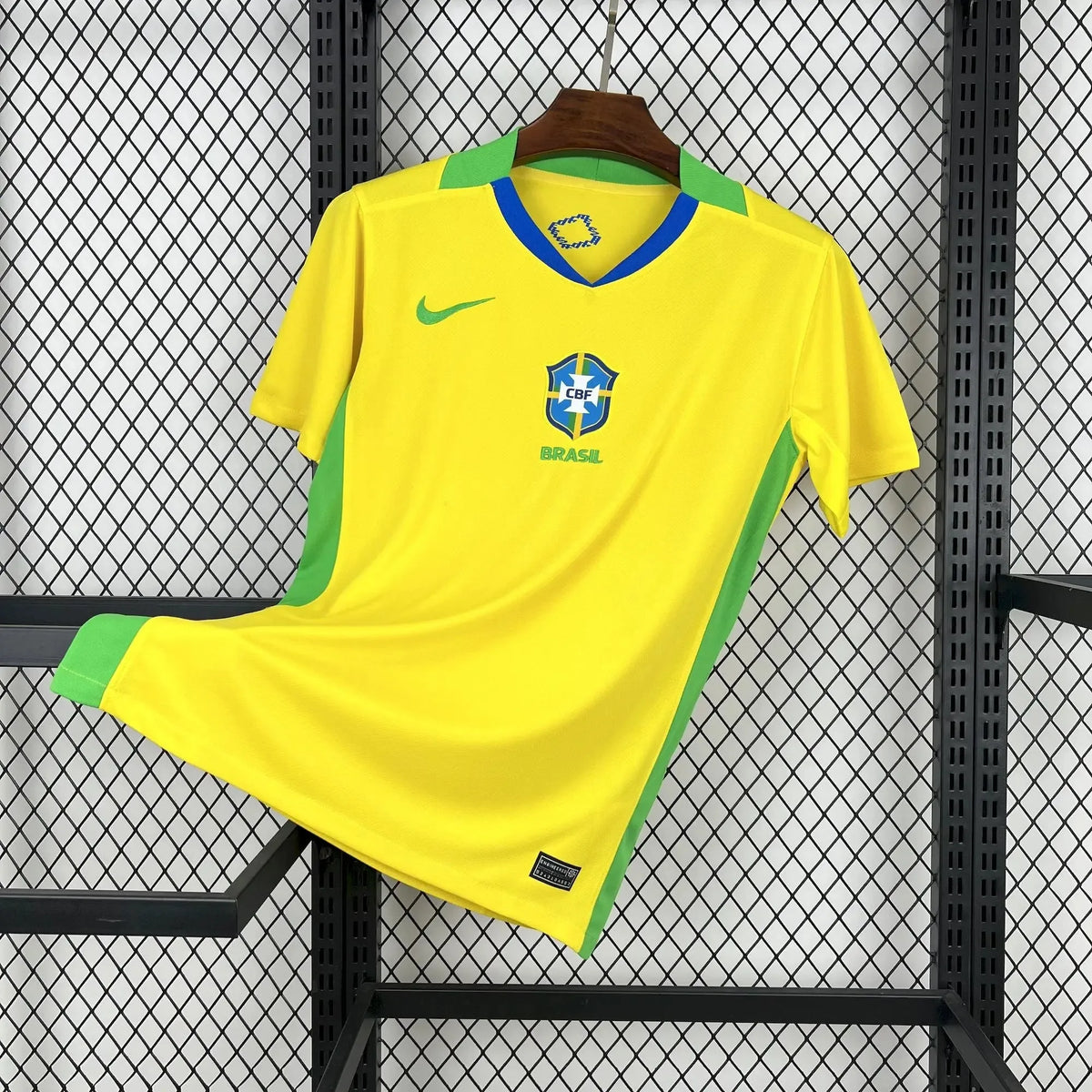 Camisa Brasil Home 25/26 - Torcedor Masculina Amarela - Netmantos