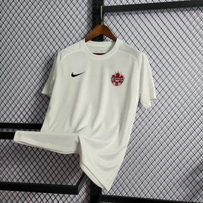 Camisa Canadá 22/23 - Torcedor Masculina Branca - Netmantos