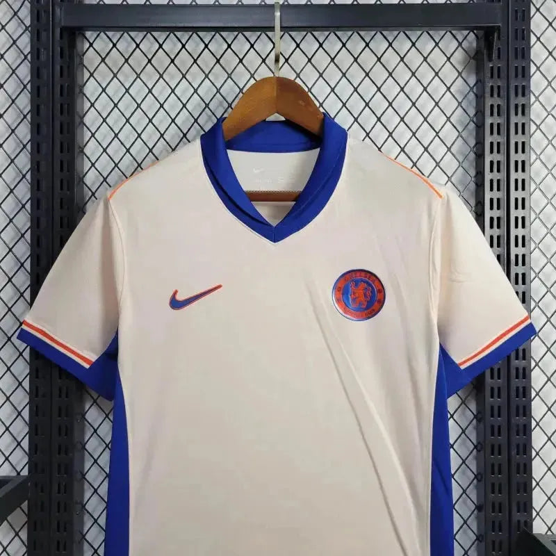 Camisa Chelsea Away 24/25 - Torcedor Masculina Branca - Netmantos