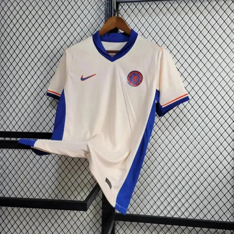 Camisa Chelsea Away 24/25 - Torcedor Masculina Branca - Netmantos