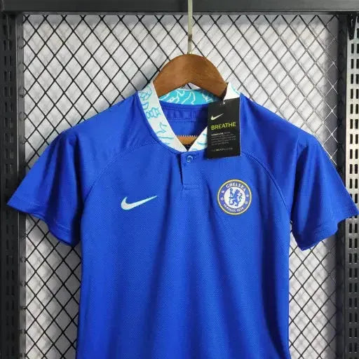 Camisa Chelsea Home 22/23 - Torcedor Infantil Azul - Netmantos