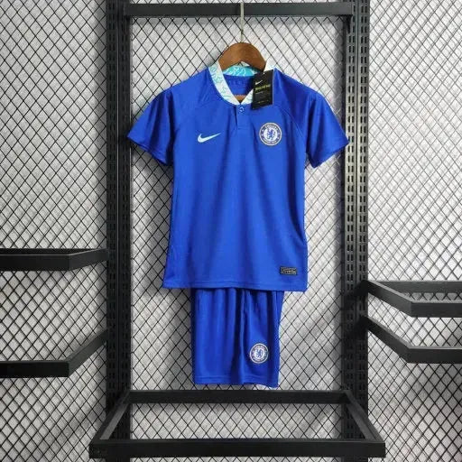 Camisa Chelsea Home 22/23 - Torcedor Infantil Azul - Netmantos