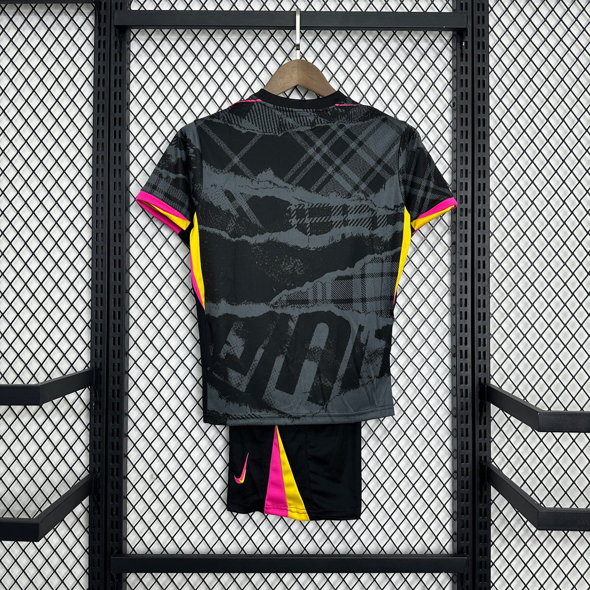 Chelsea Third Away Shirt 24/25 - Kids Fan Black and Pink