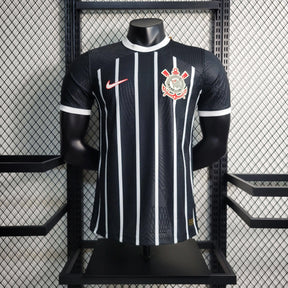 Camisa Timão Home 23/24 - Jogador Masculina Preta - Netmantos