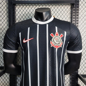 Camisa Timão Home 23/24 - Jogador Masculina Preta - Netmantos
