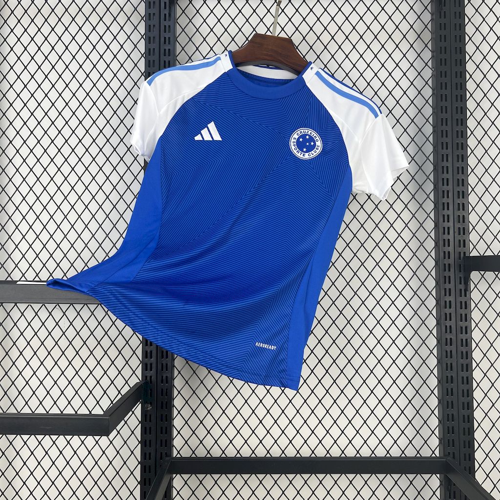 Cruzeiro Home Shirt 25/26 - Women's Fan Shirt Blue