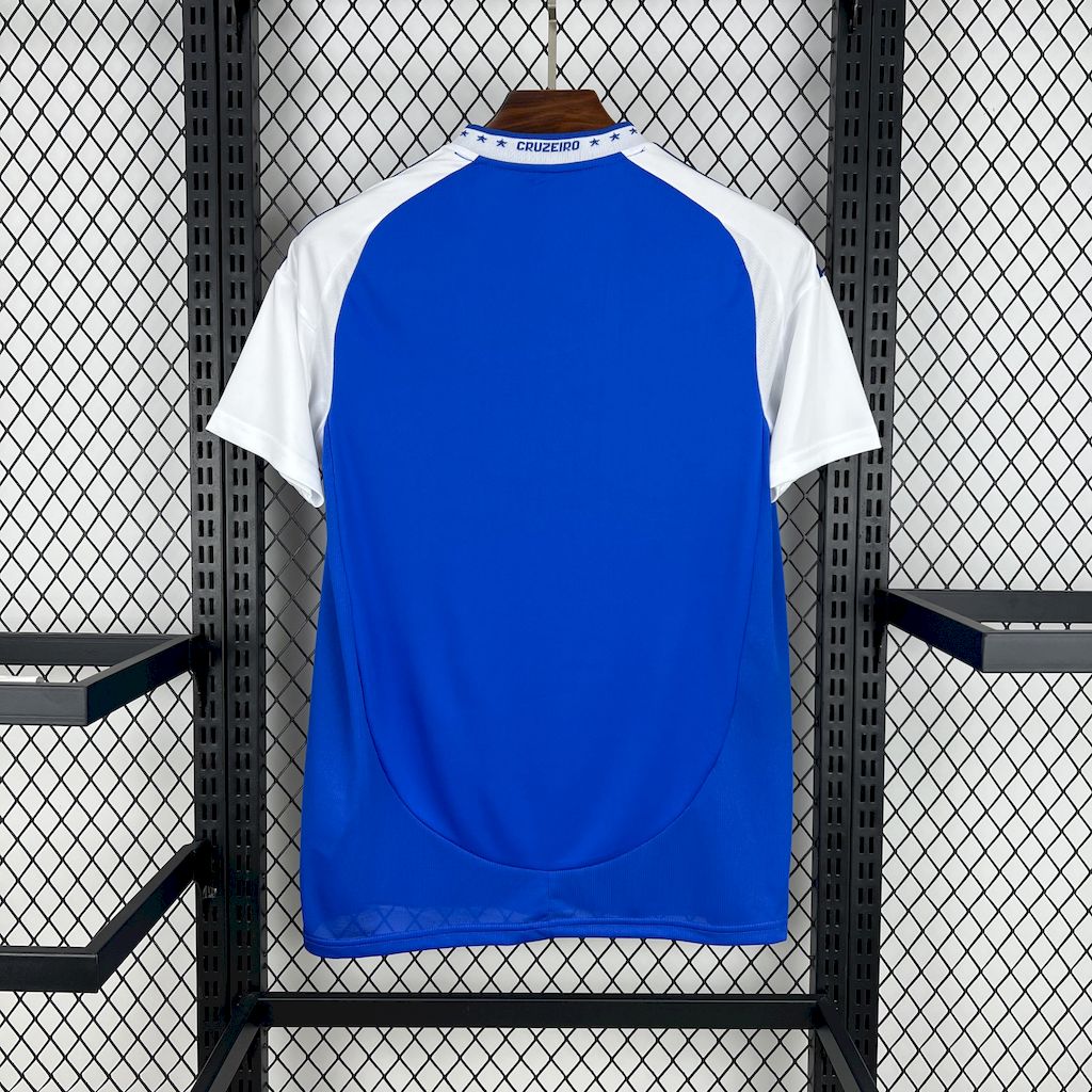 Cruzeiro Home Shirt 25/26 - Men's Fan Blue