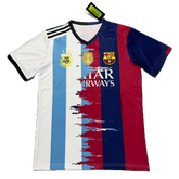Messi #10 Special Edition Shirt - Argentina + Barcelona - Men's Fan