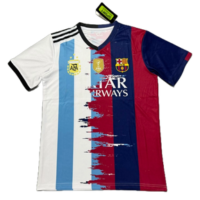 Messi #10 Special Edition Shirt - Argentina + Barcelona - Men's Fan