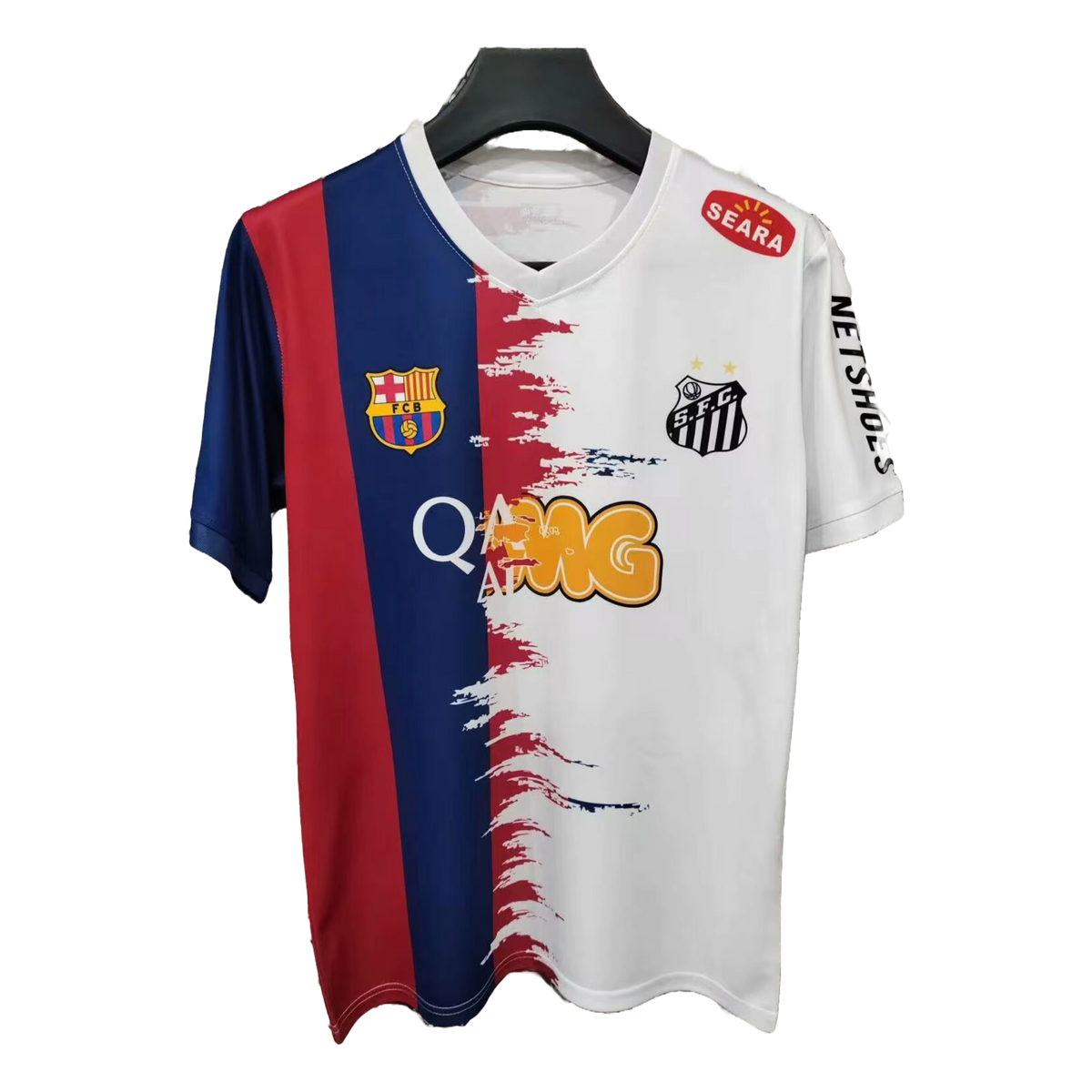 Neymar Special Edition Shirt - Barcelona + Santos - Men's Fan