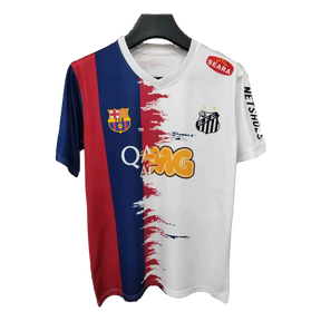 Neymar Special Edition Shirt - Barcelona + Santos - Men's Fan