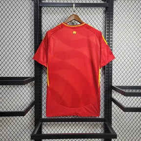 Camisa Espanha Home 24/25 - Torcedor Masculina Vermelha e Amarela - Netmantos