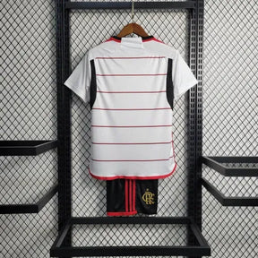 Camisa Flamengo Away 23/24 - Torcedor Infantil Branca - Netmantos