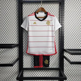 Camisa Flamengo Away 23/24 - Torcedor Infantil Branca - Netmantos