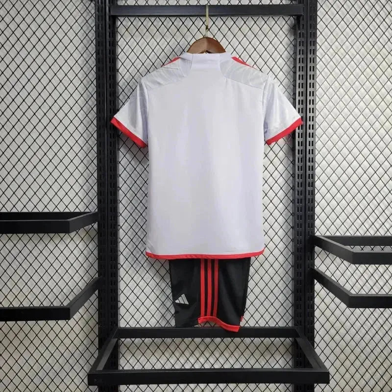 Camisa Flamengo Away 24/25 - Torcedor Infantil Branca - Netmantos