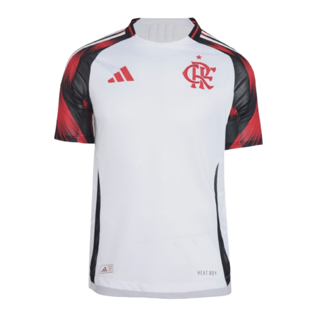 Flamengo Away Shirt 25/26 - Men's Player White + Sponsorships