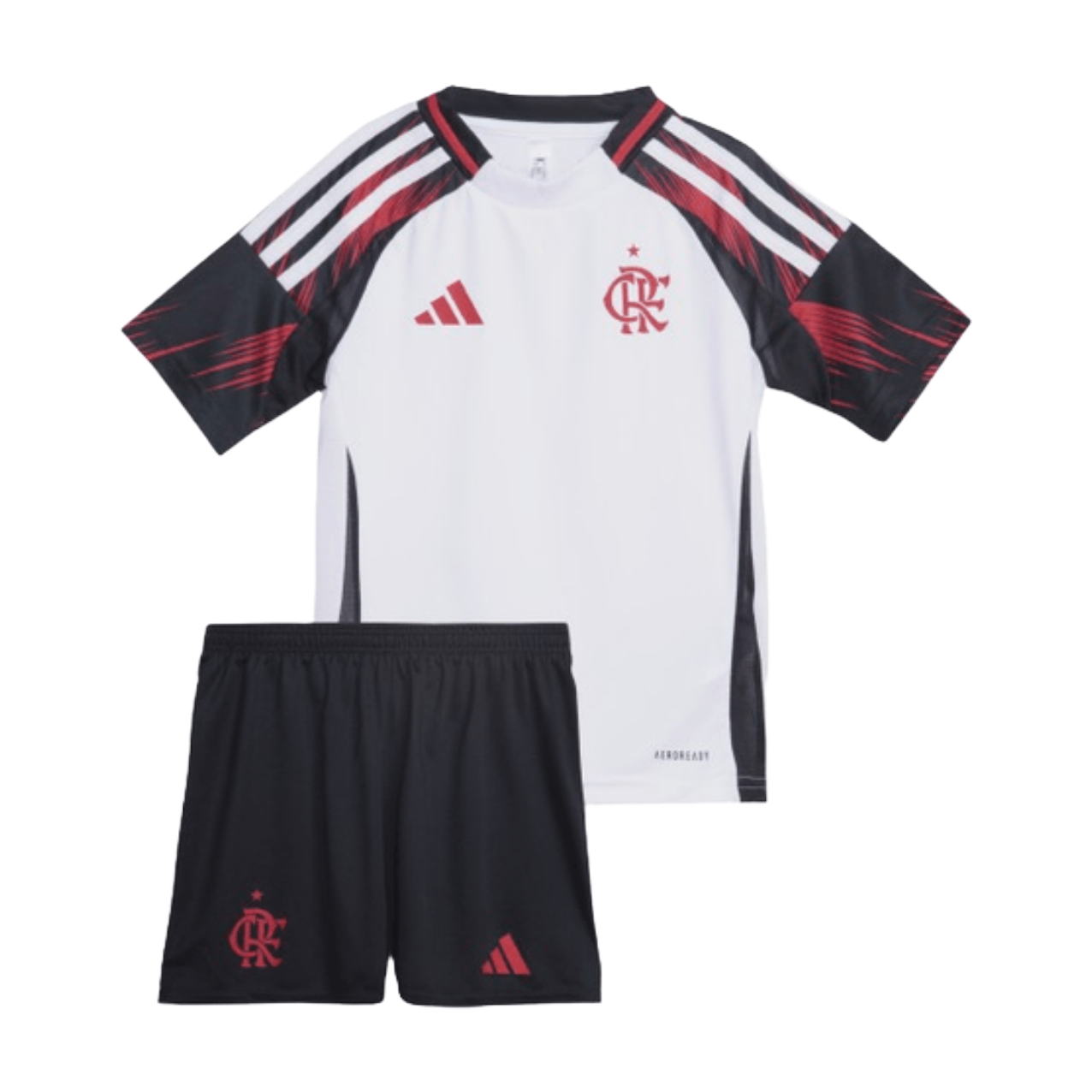 Flamengo Away Shirt 25/26 - White Kids Fan Shirt