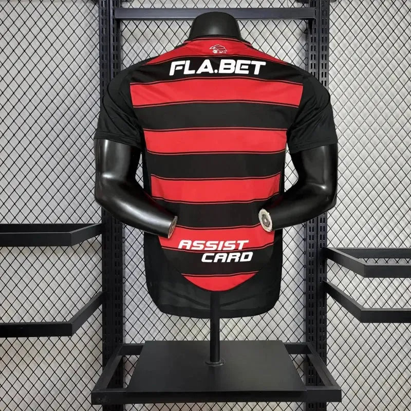 Camisa Flamengo Home 25/26 - Jogador Masculina + Patrocínios - Netmantos