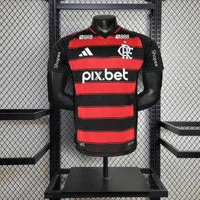 Camisa Flamengo Home 25/26 - Jogador Masculina + Patrocínios - Netmantos