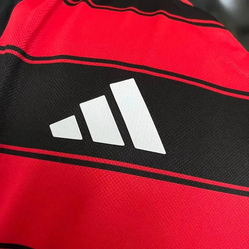 Camisa Flamengo Home 25/26 - Jogador Masculina + Patrocínios - Netmantos