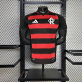 Camisa Flamengo Home 25/26 - Jogador Masculina + Patrocínios - Netmantos