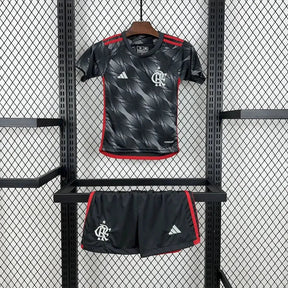 Camisa Flamengo Third Away 24/25 - Torcedor Infantil Cinza - Netmantos