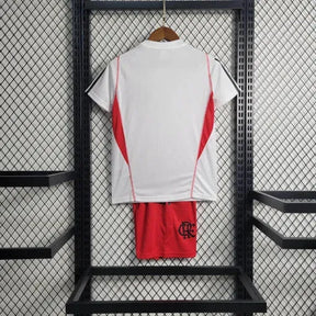 Camisa Flamengo Treino 23/24 - Torcedor Infantil Branca - Netmantos