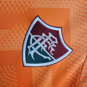 Camisa Fluminense Treino 24/25 - Torcedor Masculina Laranja - Netmantos