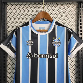 Camisa Grêmio Home 23/24 - Torcedor Infantil Azul - Netmantos