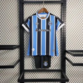 Camisa Grêmio Home 23/24 - Torcedor Infantil Azul - Netmantos