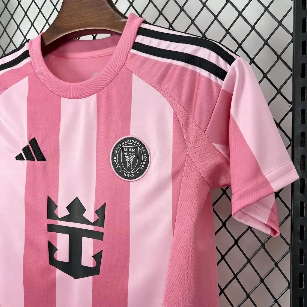 Camisa Inter Miami Home 25/26 - Torcedor Infantil Rosa - Netmantos